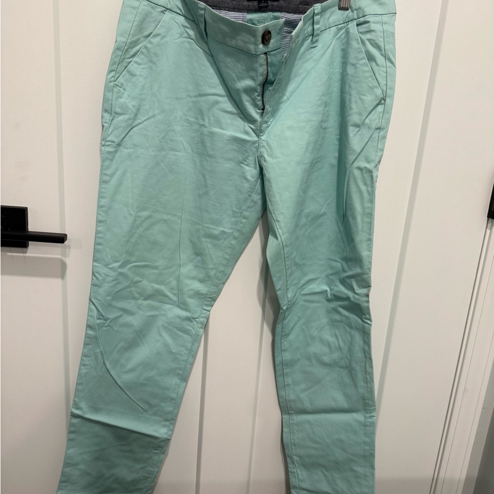 Mint Green Chino Pants